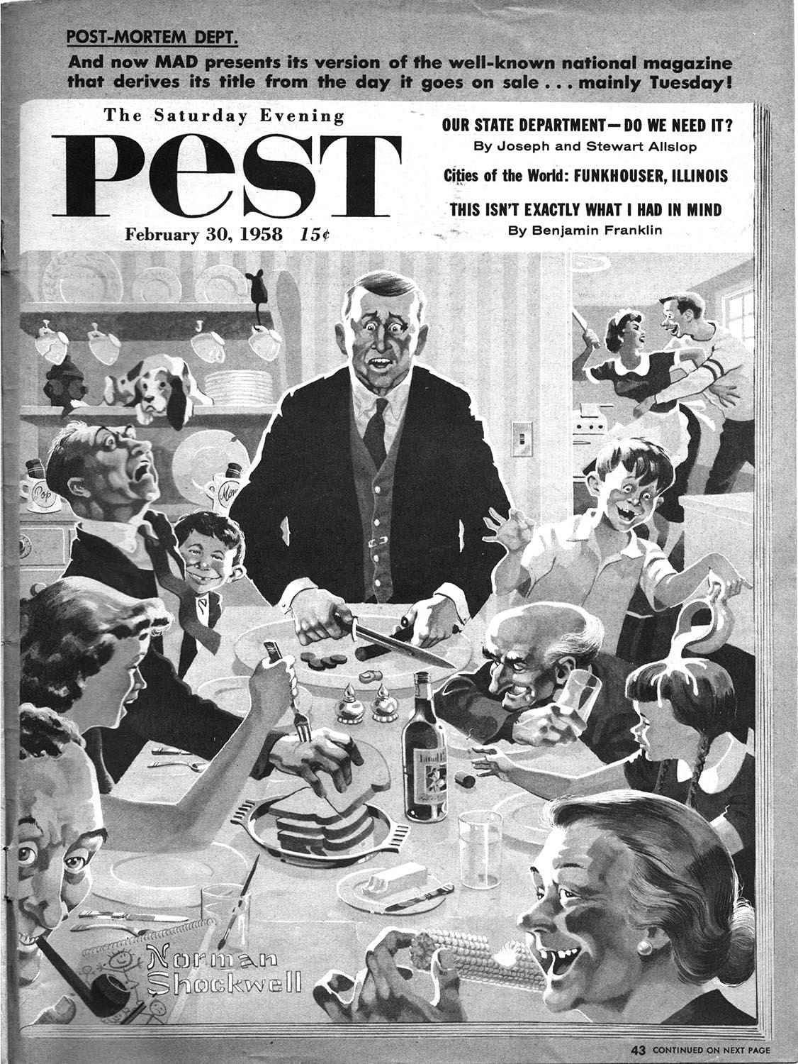 The Cover of Mad's Post