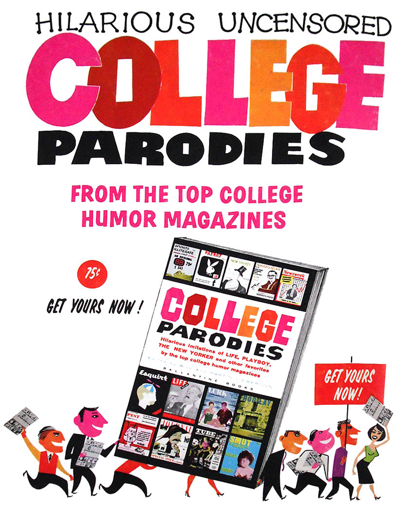 Ad for College Parodies